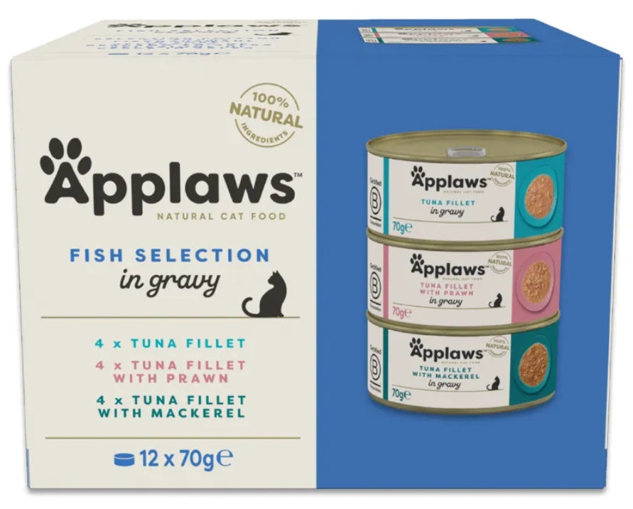 Applaws Gato Pescado - Ração húmida para gato