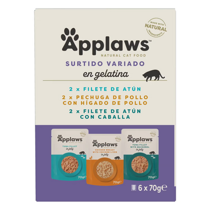 Applaws Gato Atum e Frango em Gelatina - Ração húmida para gato