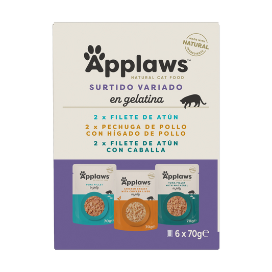 Applaws Gato Atum e Frango em Gelatina - Ração húmida para gato
