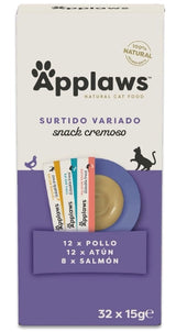 Applaws Snack Lickable Gato Surtido Variado - Snack para gato