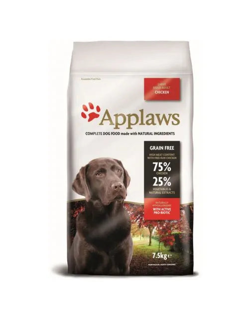 APPLAWS DOG DRY ADULTO RAZAS GRANDES POLLO | 7.5KG