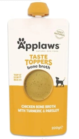 Applaws Botella Topper Caldo Cão Frango - Ração húmida para cão