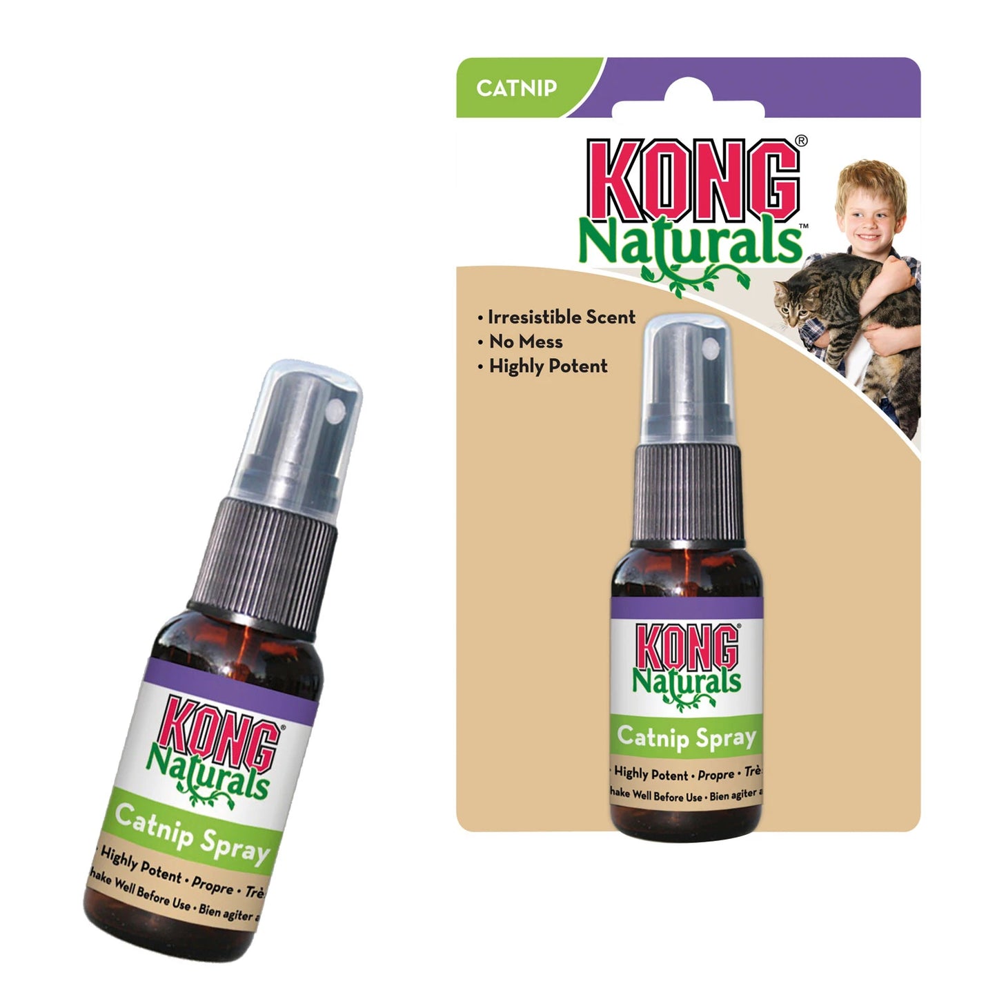 Kong Naturals Catnip Spray Gato - Snack para gato