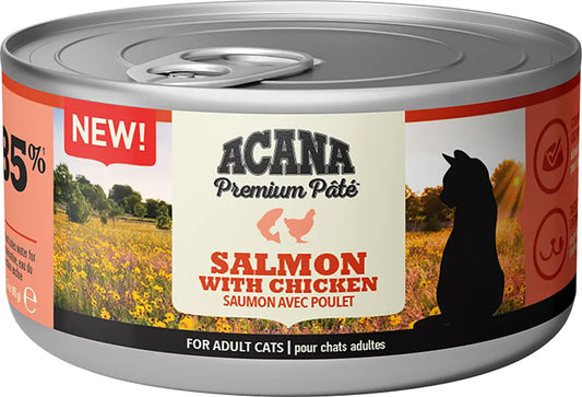 Acana Felino Premium Paté Salmão e Frango S | 24 X 85Gr
