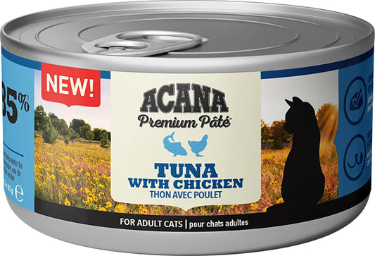 Acana Felino Premium Paté Atum e Frango S | 24 X 85Gr