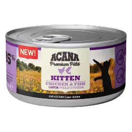 Acana Cat Kitten Premium Chicken &amp; Fish Pate Wet Food Wet (Can)