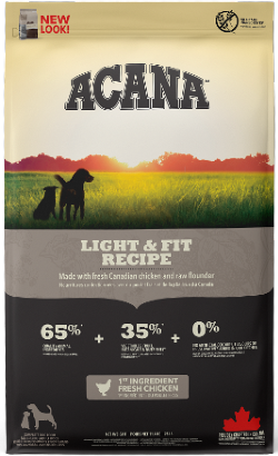 Ração para Cão Acana Dog Light & Fit | 6 kg