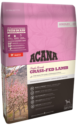 Ração para Cão Acana Singles Dog Grass-fed Lamb | 6 kg
