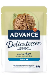 Advance Cat Delicatessen em Molho com Peru