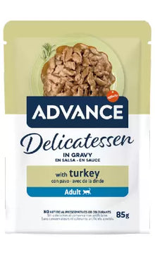 Advance Delicatessen Gato Adulto em Molho com Peru - Ração húmida para gato