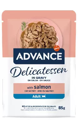 Advance Delicatessen in Gravy Adult Cat Salmon - Wet cat food