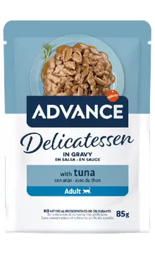 Advance Delicatessen Gato Adulto Atún - Comida húmeda para gato