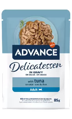 Advance Delicatessen Gato Adulto Atún - Comida húmeda para gato