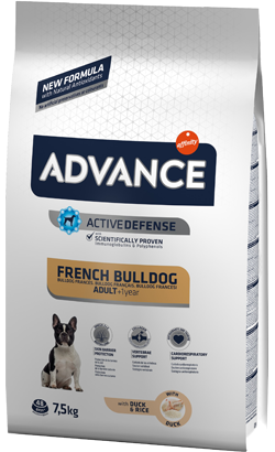 Ração para Cão Advance Dog Adult French Bulldog | 7,5 kg