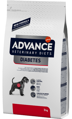 Ração Veterinária para Cão Advance Vet Dog Diabetes | 3 kg
