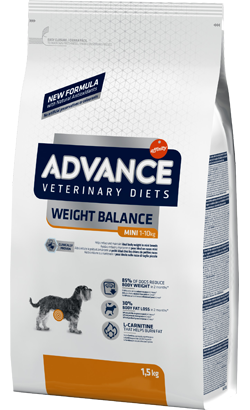 Ração Veterinária para Cão Advance Vet Dog Mini Weight Balance | 1,5 kg