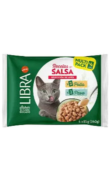 Libra Gato Adulto Pollo y Pavo - Comida húmeda para gato