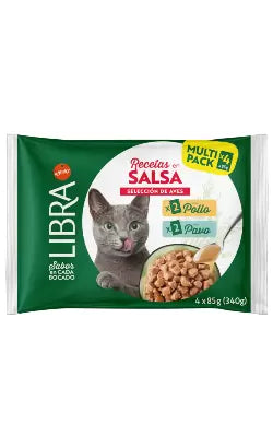 Libra Gato Adulto Pollo y Pavo - Comida húmeda para gato