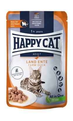 Alimento Húmido para Gato Happy Cat Culinary Pato | Wet (Saqueta) | 85 g