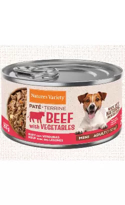 Natures Variety Paté Mini Beef & Vegetables