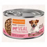 Natures Variety Paté Mini Cão Adulto Vitela e Vegetais Grain-Free - Ração húmida para cão