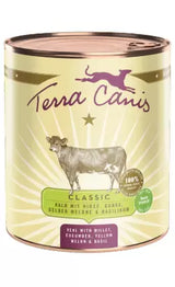 Terra Canis Vitela com Milhete, Pepino, Melão e Manjericão
