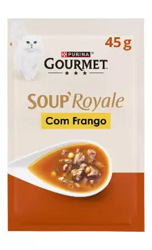 Gourmet Soup Royale Gato Adulto y Sénior Pollo - Comida húmeda para gato