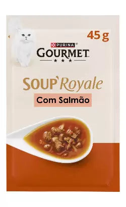 Gourmet Soup Royale Adult Cat Salmon - Wet cat food