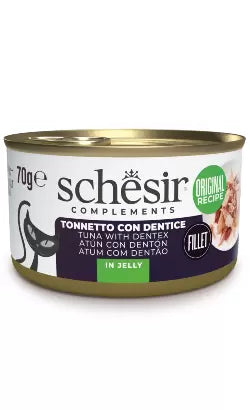 Schesir Adult Cat Tuna and Dentex in Jelly - Wet cat food