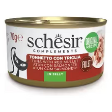 Schesir Adult Cat Tuna and Red Mullet in Jelly - Wet cat food