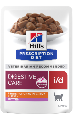 Alimento Veterinário Húmido Hills Prescription Diet i/d Kitten | Wet (Saqueta) | Caixa 12 x 85 g