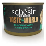 Schesir Taste the World Perro Adulto Pollo Carbonara - Comida húmeda para perro