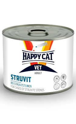 Alimento húmido para Gato Happy Cat Vet Struvit | Wet (Lata) | 200 g