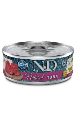 Alimento húmido para gato N&D Natural Cat Tuna | Wet (Lata) | 70 g