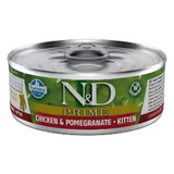N&D Prime Cat Kitten Chicken and Pomegranate - Wet food for growing cats