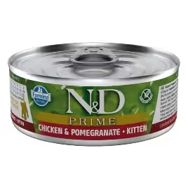 N&D Prime Cat Kitten Chicken and Pomegranate - Wet food for growing cats