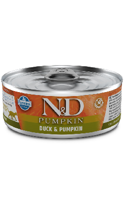 Alimento húmido para gato N&D Pumpkin Cat Duck & Pumpkin | Wet Lata | 70 g