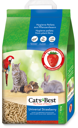 Cat's Best Universal Cat Strawberry - Cat litter