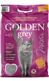 Areia para Gatos Auto Aglomerante Golden Grey Master