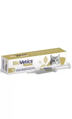 BioVetics Hairball Pasta Gato - Snack para gato para eliminação de bolas de pêlo