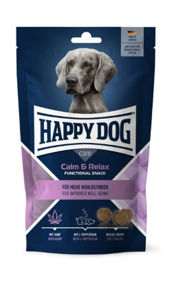 Biscoitos para Cão Happy Dog Care Snack Calm & Relax | 100 g