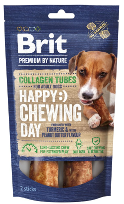 Biscoitos para Cão Brit Premium by Nature Dog Collagen Chews Tubes | 2 Sticks