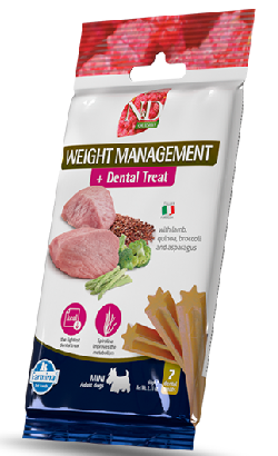 Biscoitos para cão N&D Quinoa Dog Weight Management Adult Mini	 | 60 g