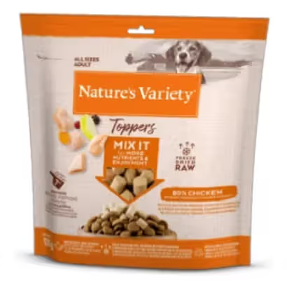 Nature's Variety Dog Freeze Dried Toppers Chicken