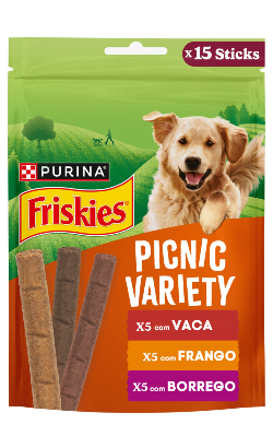 Biscoitos para cão Friskies Picnic Variety | 15 sticks