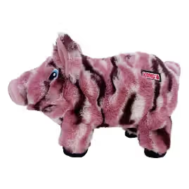 Kong Low Stuff Stripes Dog Toy Pig