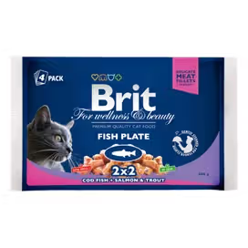 Brit Premium by Nature Gato Adulto Pescado - Comida húmeda para gato