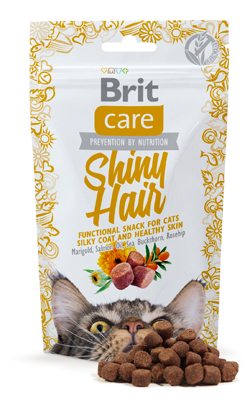 Brit Care Cat Snack Shiny Hair | 50 g