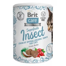 Brit Care Cat Snack Superfruits Insect Biscuits