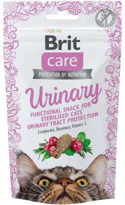 Biscoitos Brit Care Cat Snack Urinary para Gato | 50 g